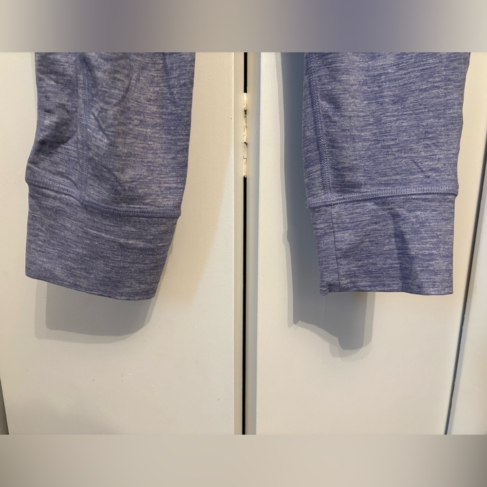 GAP Purple Spacedye Brushed Tech Jersey Jogger. Sz Medium - Picture 5 of 5